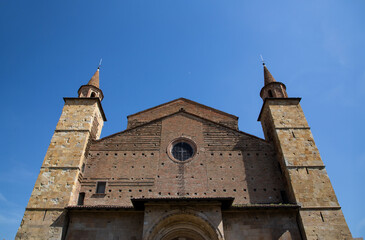 Cathedral: Romanesque style landmark photo, fidenza Italiy