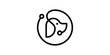 logo design head dog, health, pet, shop, clinic, stethoscope, logo design template, icon, vector, symbol, idea.