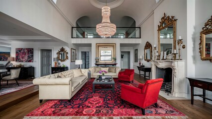 Modern living room interior