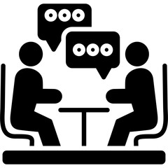 Sticker - Meeting icon