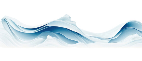 Wall Mural - PNG Backgrounds abstract white wave.