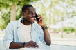 © SHOTPRIME STUDIO - Young man handsome phone adult male mobile person talk guy business technology