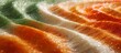 Colorful Sand Background. Orange, Green, White Sands. Close Up Texture of Sand Waves.