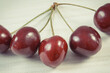 Fresh ripe cherries. Healthy dessert or snack