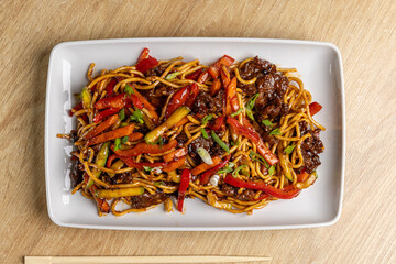 Poster - Tasty Asian beef stir fry