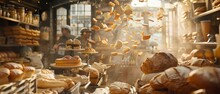 Experience The Rush Of A Morning At A Bustling Bakery
