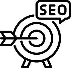 Poster - Target SEO icon