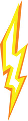 Poster - storm bolt icon cartoon vector. sign fuel light. faster glow blitz
