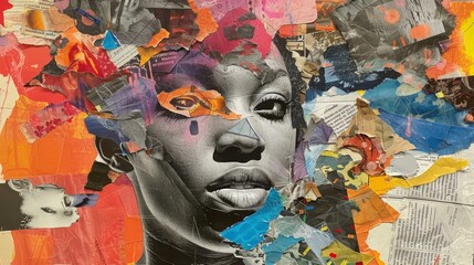  It was an art collage that won first place.