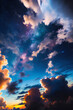 空と雲と銀河-G