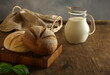 natural homemade bread for a healthy diet