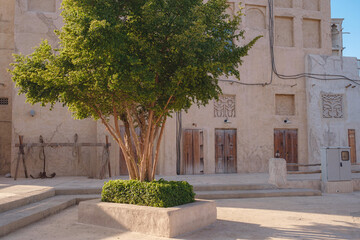 Wall Mural - Old historic district in Dubai.