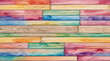 Colorful wood texture background, watercolor painting style, generative AI.