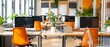Modern Daytime Office Space with Efficient Work Stations | Interior Office Design
