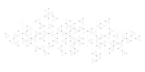 Wall Mural - abstract vector background with a geometric pattern of triangle shapes. graphic design element