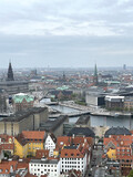 Fototapeta  - Top view of Copenhagen, Denmark