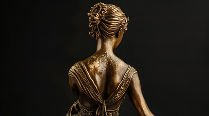 Bring the timeless beauty of bronze sculptures to life through a panoramic lens Showcase the fusion of traditional techniques with modern innovation