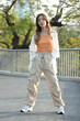 Street fashion woman