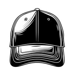 Wall Mural - Baseball Cap Front View