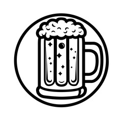 Sticker - Beer Cup