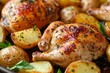 © LimeSky - roasted chicken and potatoes