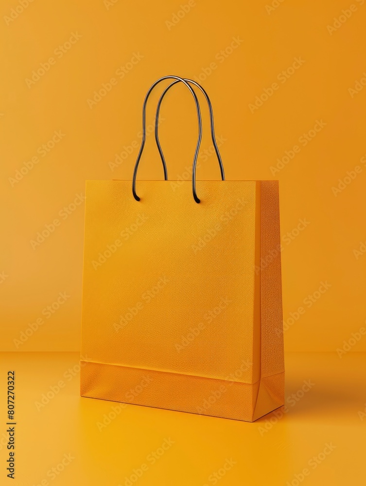 GENERATIVE AI, Shopping bag mockups. Paper package isolated on white ...