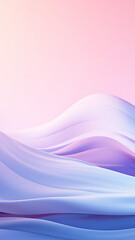 Wall Mural - Abstract purple pastel waves smooth shapes phone wallpaper background