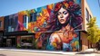 © Cloudyew - Street art mural capturing urban culture