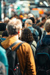 © Fabio - Crowd of anonymous people at a trade fair