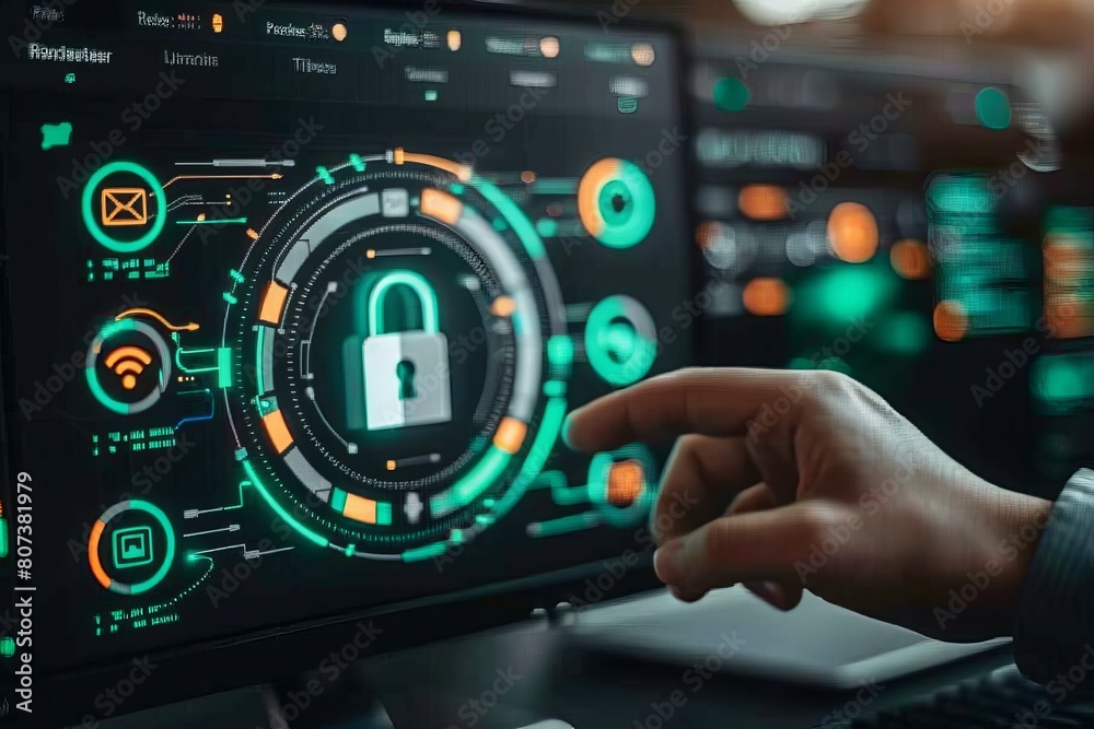 Cyber visualization supports information security through encryption ...