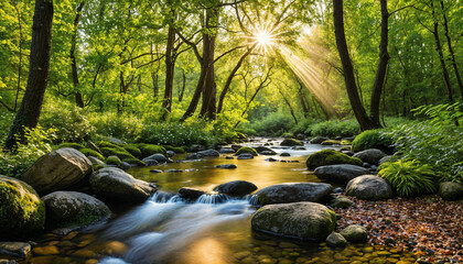 serene forest sanctuary
