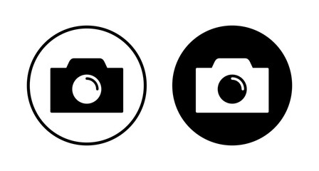 Camera Icon vector isolated on white background. Camera symbol. Camera vector icon