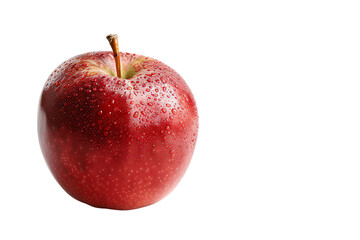 red apple isolated