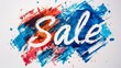 The word Sale created in Hand-Lettering.