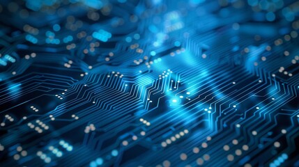 Highresolution technology background with circuit and connectivity themes