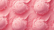 strawberry ice cream background