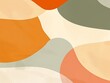 modern minimalist abstract artwork composed of irregular arc-shaped blocks in pink, orange, and gray.
Wallpaper design,presentations, banners, flyers, cover pages.