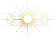 © Rawpixel.com - PNG  Gold sun divider ornament art accessories chandelier.