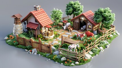 3D design animal shelter
