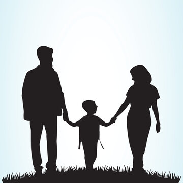 Parents' Day - Holiday, Happiness, Art, Badge, Banner - Sign