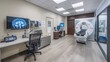 an advanced medical imaging center equipped with MRI