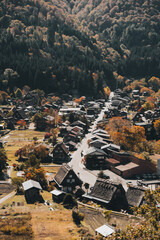 Shirakawago in Fall