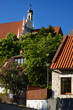 2023-05-09; with church, Kazimierz Dolny. Poland