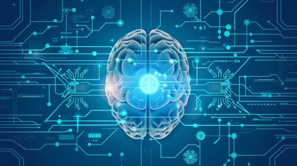 Poster - human brain communication through a circuit board and artificial intelligence