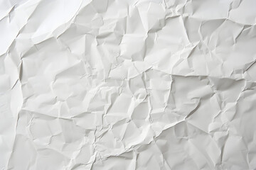 Poster - surface of a blank flat white paper