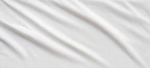 White sports clothing fabric football shirt jersey texture abstract background