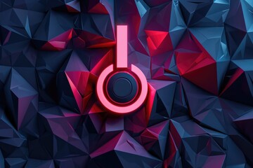 Poster - A close up view of a clock on a wall. Suitable for time management concepts