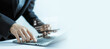 © VRVIRUS - human resource manager concept. recruitment process managing people, recruit customers, and hiring. HR business, company service have network links worldwide. human manager online digital technology