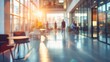 © Ameer - Dynamic business environment: team collaboration in a modern workspace - Blurred background with space for text