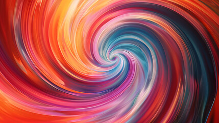 Wall Mural - abstract colorful swirl background with nebula smoke